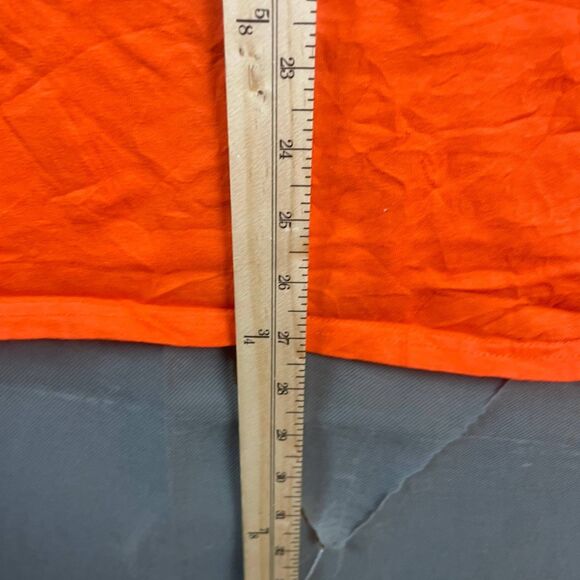 Denver Broncos NFL Team Apparel T-Shirt Men's XL Orange Short Sleeves Crew Neck - Picture 5 of 6